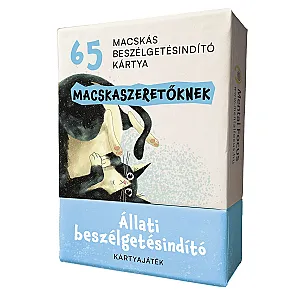 Állati beszélgetésindító kártyajáték macskaszeretőknek