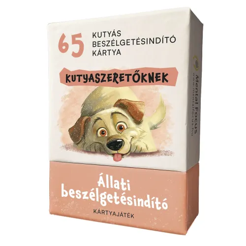 Állati beszélgetésindító kártyajáték kutyaszeretőknek