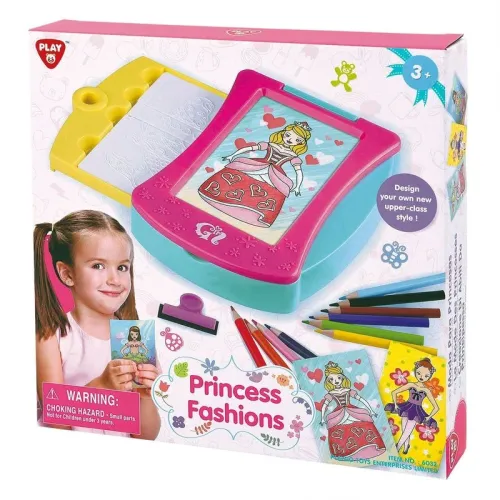 Playgo Princess Fashions – Set de creație pentru design vestimentar