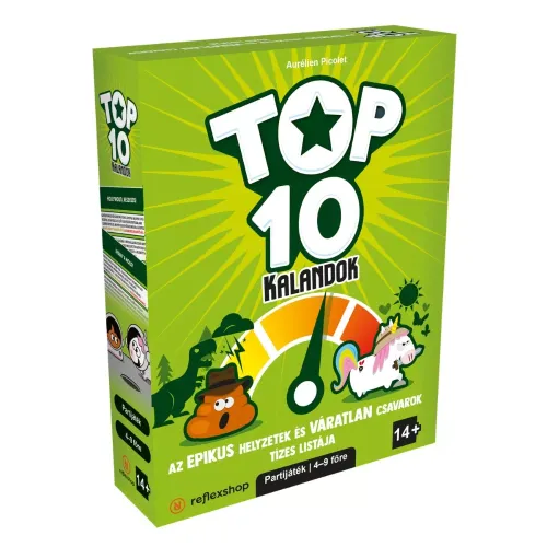 Top 10: Kalandok társasjáték
