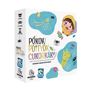 Pókok, pöttyök, cukorkák társasjáték