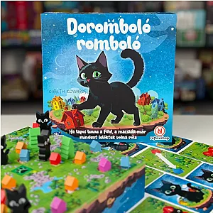 Doromboló romboló – cicás családi társasjáték