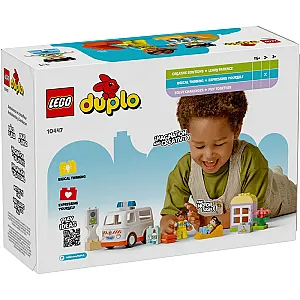 LEGO DUPLO 10447 – Ambulanță și șofer