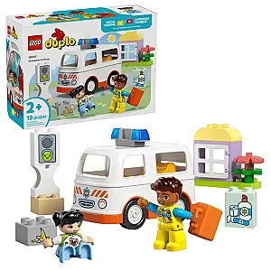 LEGO DUPLO 10447 – Ambulanță și șofer