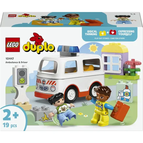 LEGO DUPLO 10447 – Mentőautó és mentős