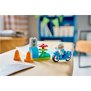 LEGO DUPLO 10471 – Motocicletă albastră de poliție