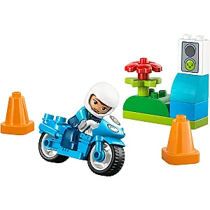 LEGO DUPLO 10471 – Motocicletă albastră de poliție