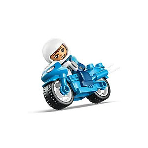 LEGO DUPLO 10471 – Motocicletă albastră de poliție