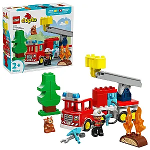 LEGO DUPLO 10473 – Camion de pompieri cu furtun și pompier