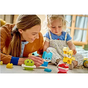LEGO DUPLO 10477 – Animăluțe de companie creative 3 în 1