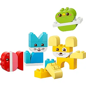 LEGO DUPLO 10477 – Animăluțe de companie creative 3 în 1