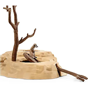 Schleich 42530 – WILD LIFE Întâlnirea suricatelor