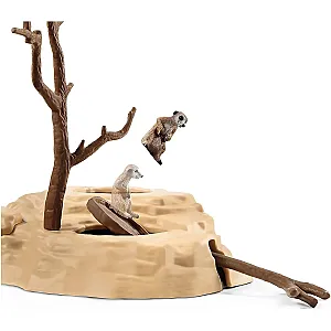Schleich 42530 – WILD LIFE Întâlnirea suricatelor
