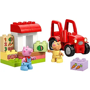 LEGO DUPLO 10468 – Purcelușa Peppa: Tractor și piață