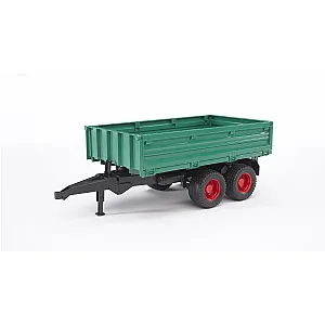 Bruder 02010 tandem tengelyes szállító pótkocsi
