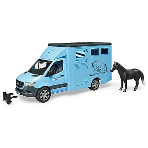 Bruder Mercedes-Benz Sprinter ló szállító 02674