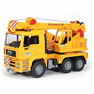Bruder 02754 camion MAN TGA cu macara
