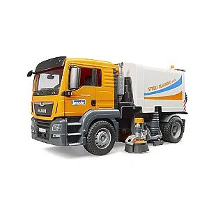 Bruder 03780 MAN TGS camion de curățenie stradală 
