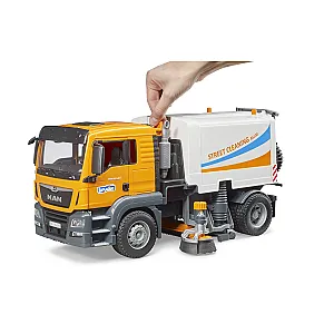 Bruder 03780 MAN TGS camion de curățenie stradală 