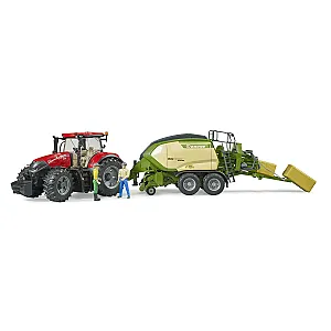 Bruder 02033 Krone BiG Pack 1290HDP VC bálázó 2 szögletes bálával