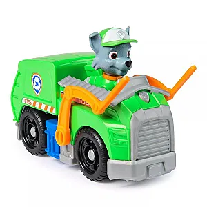 Paw Patrol: Rocky cu vehicul de baza