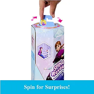 Mattel Disney Jégvarázs Anna baba – Spin & Reveal