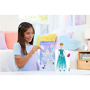 Mattel Disney Jégvarázs Anna baba – Spin & Reveal