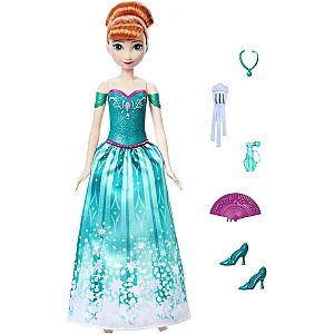 Mattel Disney Jégvarázs Anna baba – Spin & Reveal