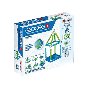 Geomag Classic 25 darabos mágneses építő